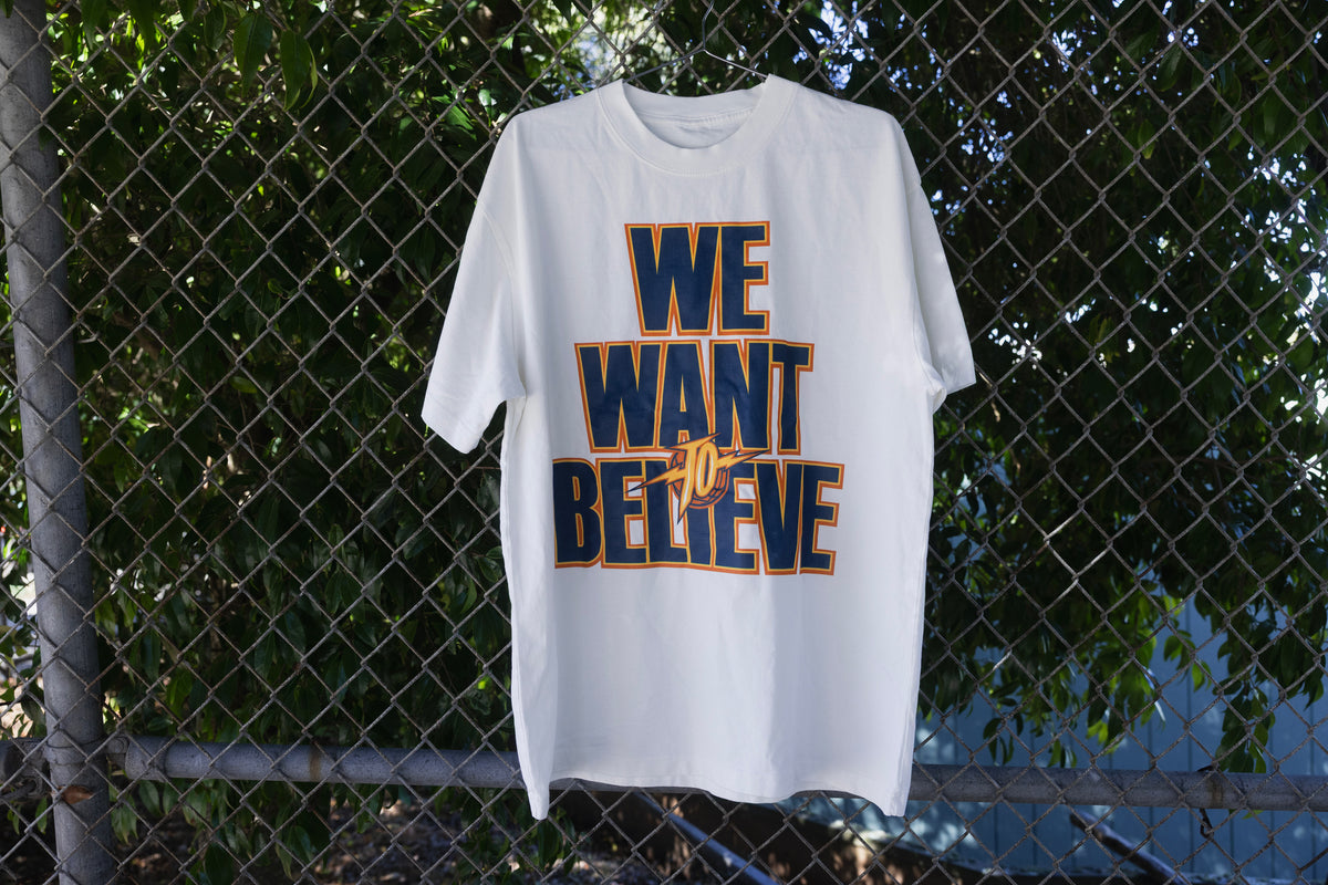 WE WANT TO BELIEVE (SHIRT) - White