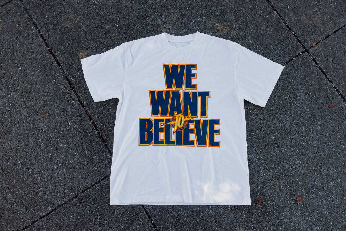 WE WANT TO BELIEVE (SHIRT) - White