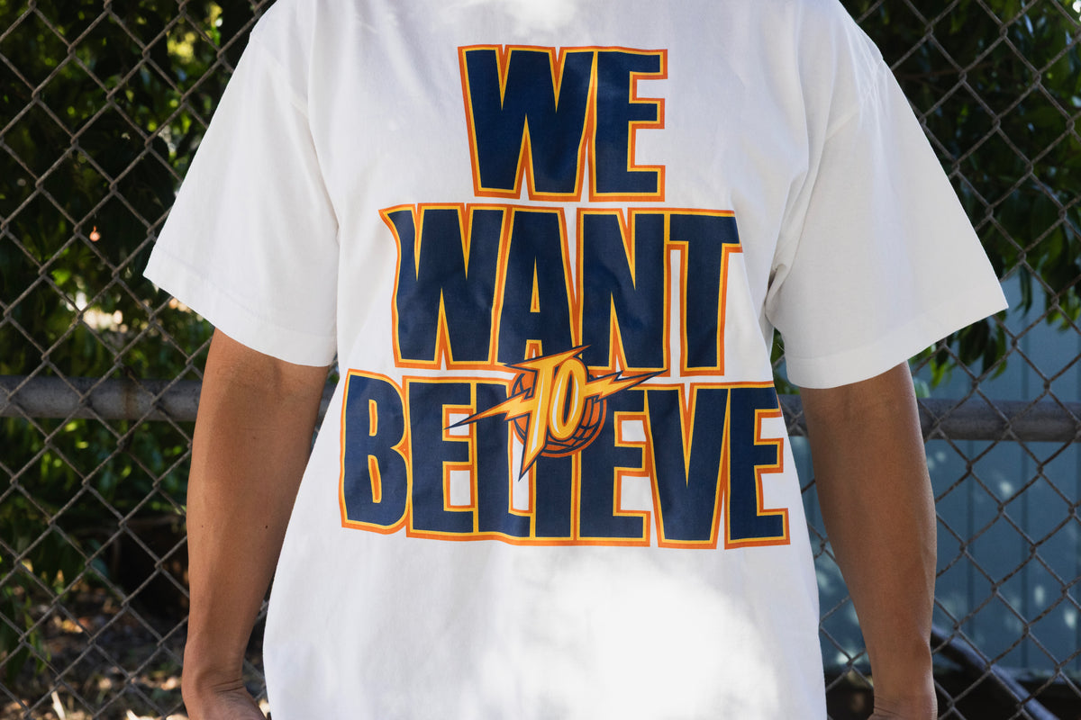 WE WANT TO BELIEVE (SHIRT) - White
